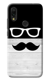 Mustache Redmi Y3 Back Cover
